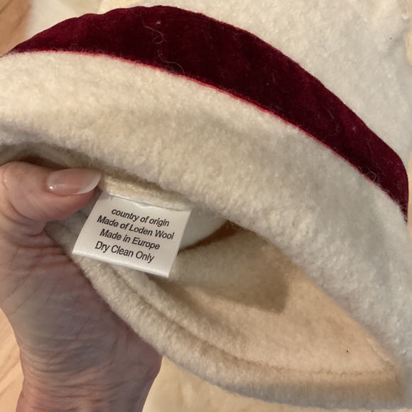 Frontgate German Klein More Collectible Wool Skate Christmas Stocking - Picture 3 of 5